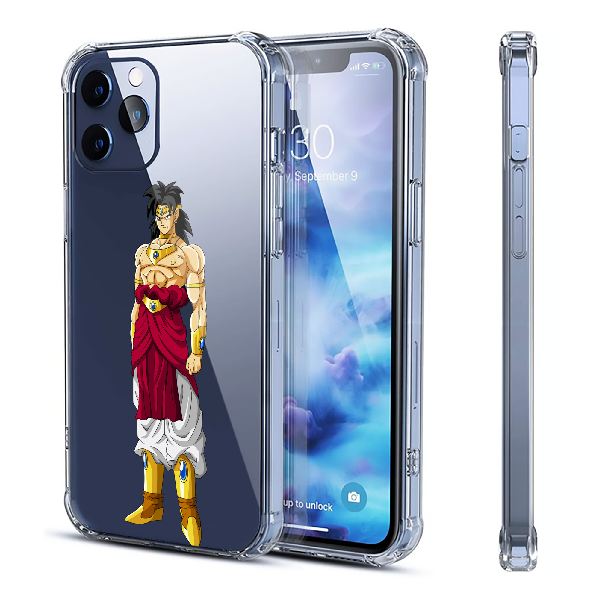 （画像用） ドラゴンボール DRAGON BALL 【iPhone 12シリーズ対応】透明スマホケース（クリアソフトケース）